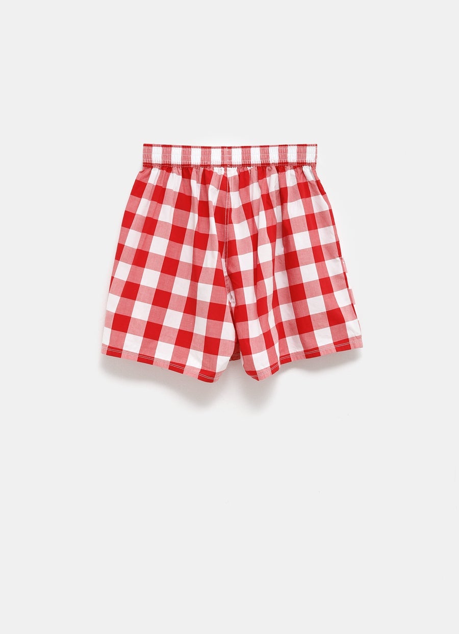 Unisex Gingham Boxers