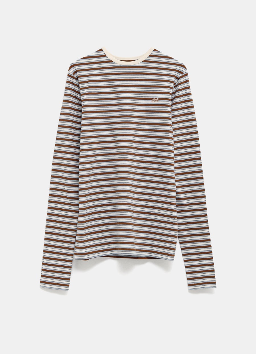 Unisex L/S Striped T-Shirt