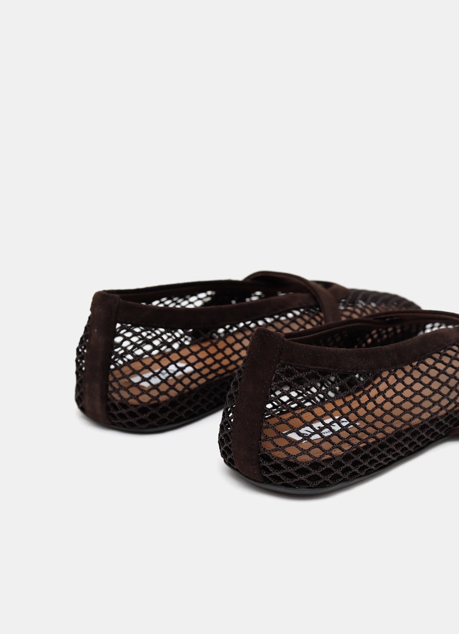 Mesh Ballet Flats