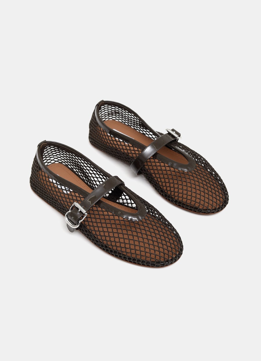 Mesh Ballet Flats
