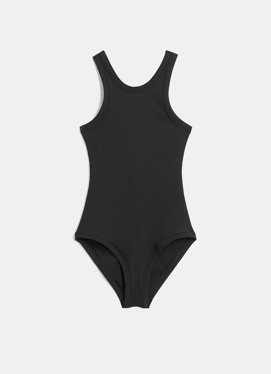 Curved Rib Swimsuit