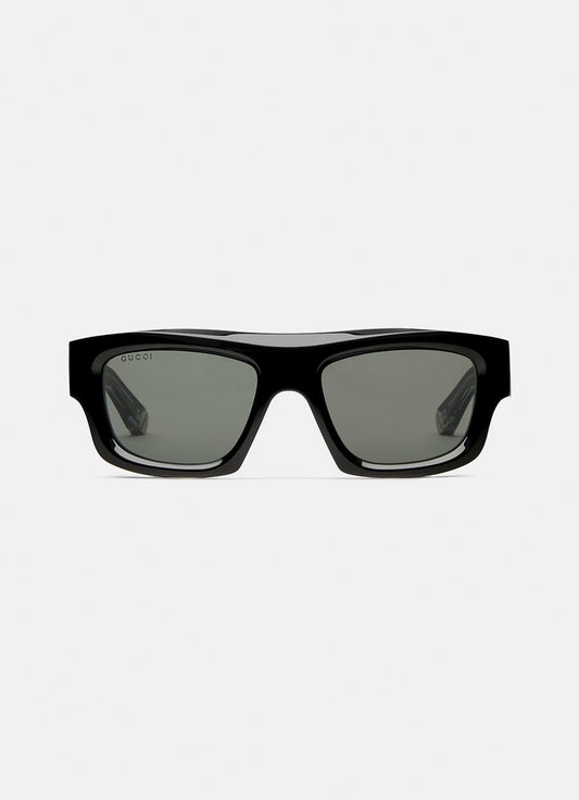 Rectangular-Frame Sunglasses