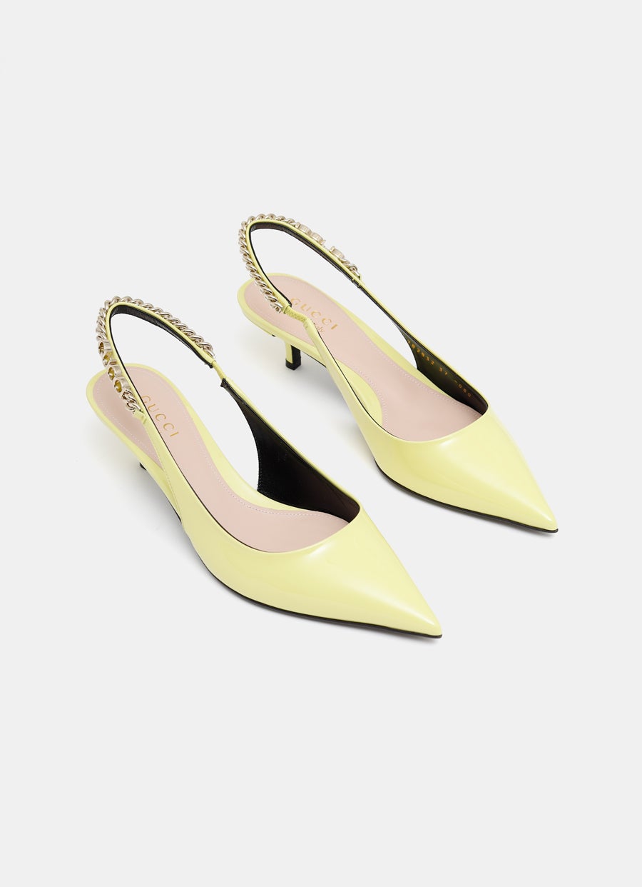 Gucci Signoria Slingback Pump