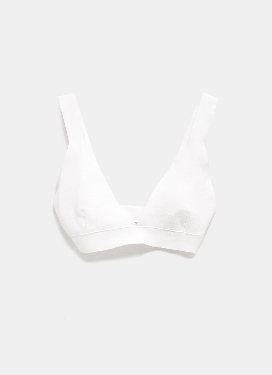 Rib Triangle Bralette