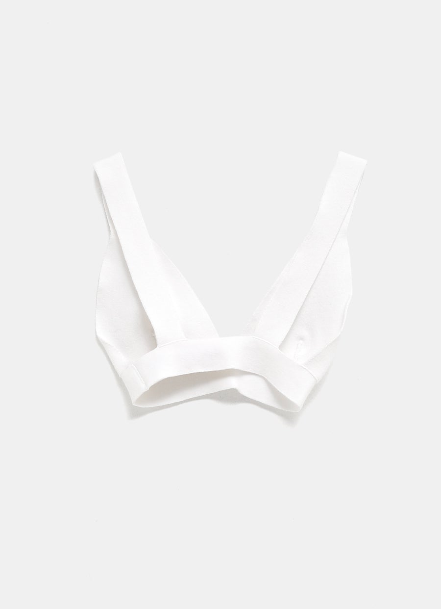 Rib Triangle Bralette