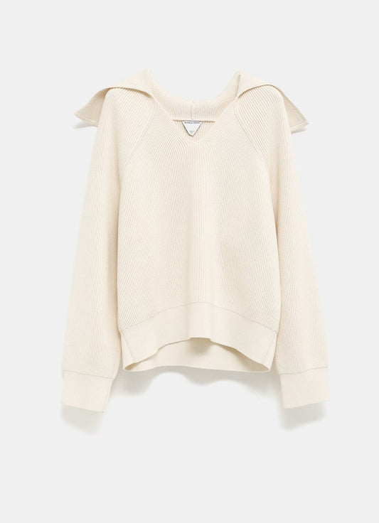 Cotton Ribbed Jumper