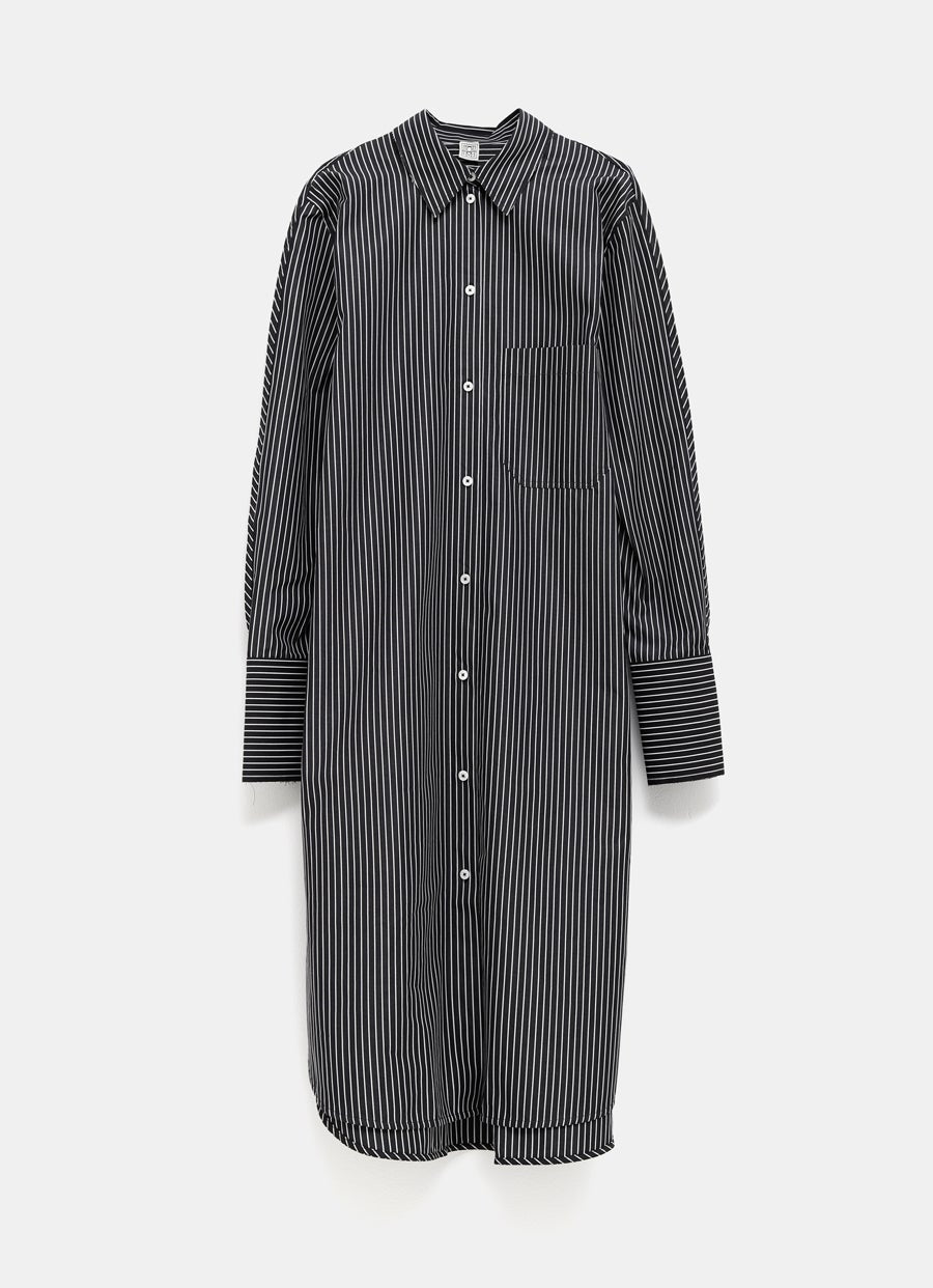 Striped Shirtdress