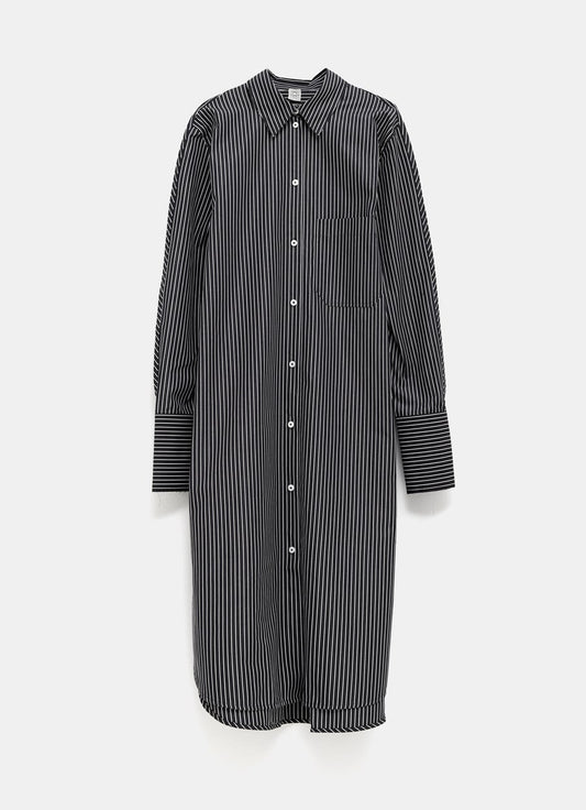 Striped Shirtdress