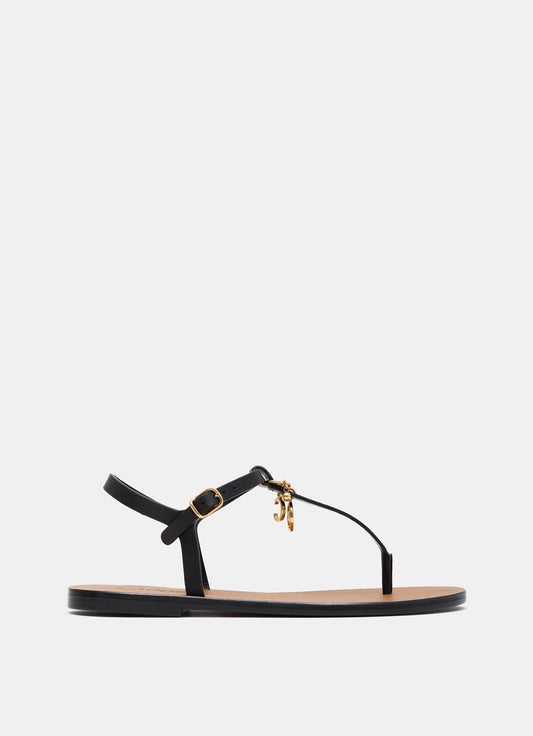 Flat Sandal with Charms