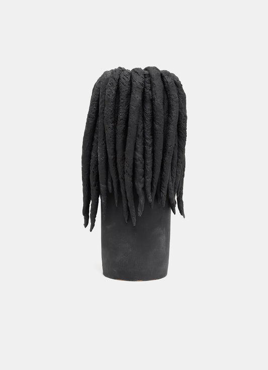 Clay Dreadlocks Long Vase