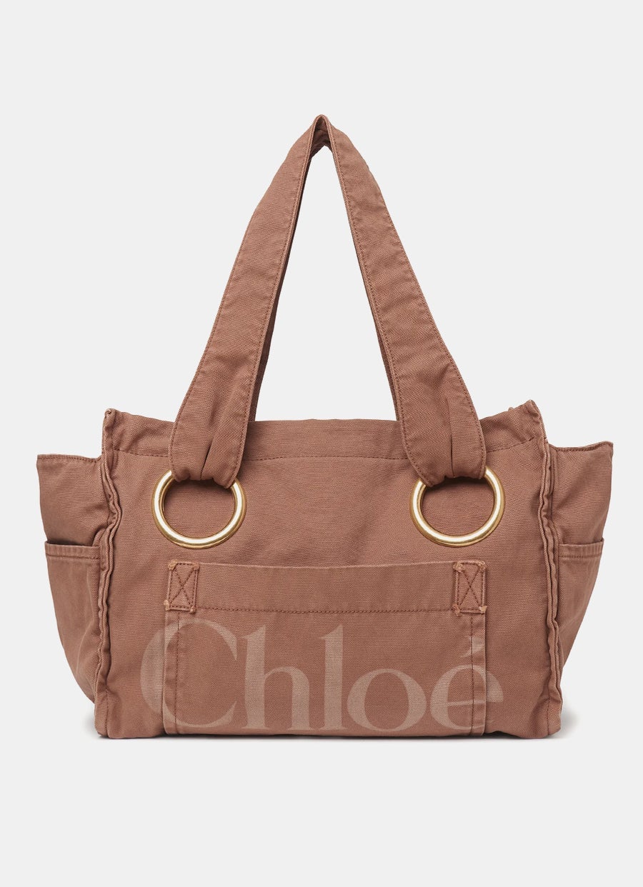 Chloé Plage Tote Bag in cotton