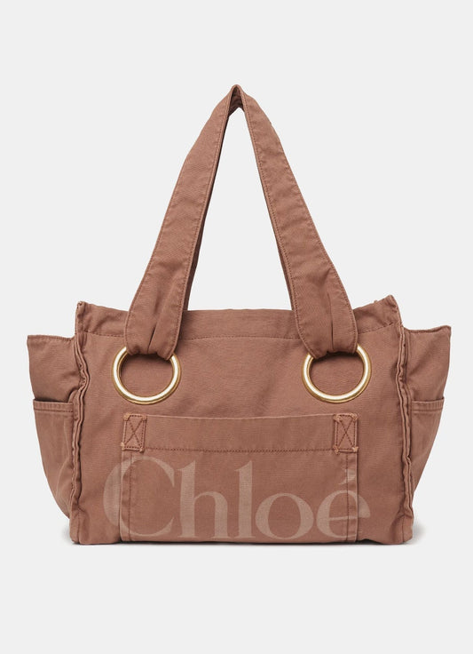 Chloé Plage Tote Bag in cotton