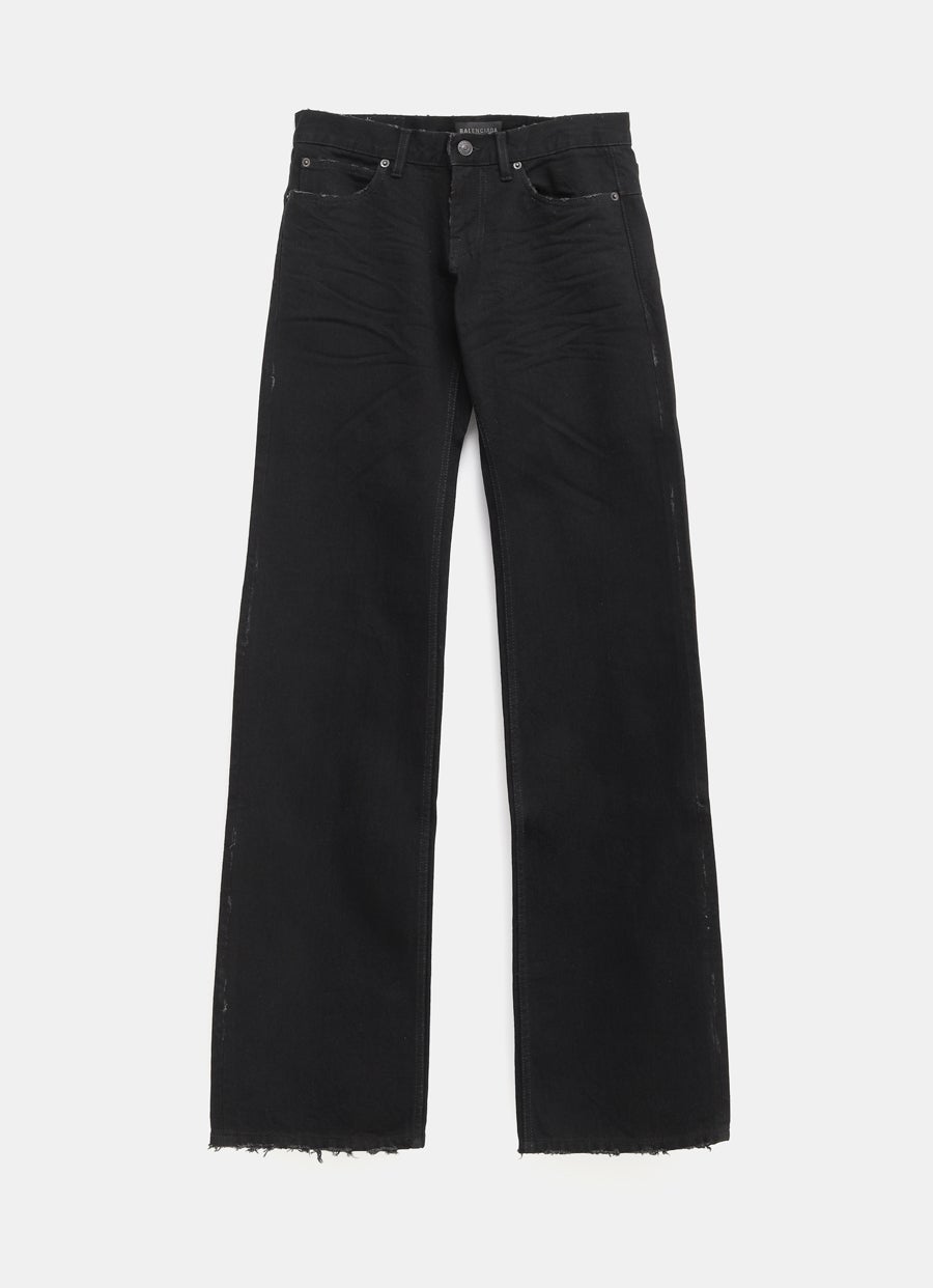 Fitted Low-Waist Jeans for Men