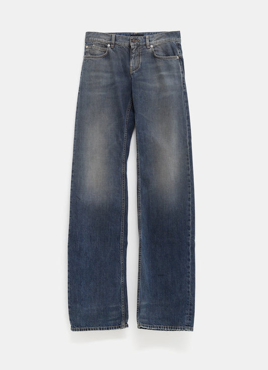 Fitted Low-Waist Jeans for Men