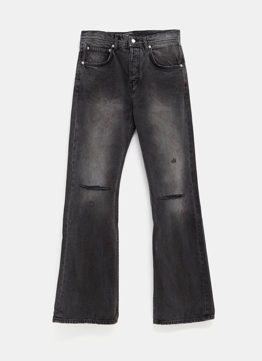 Wider Flare Leg Jeans