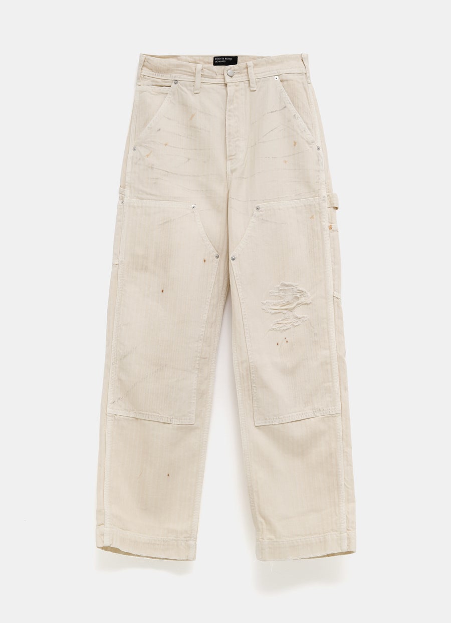 Double Knee Paint Pants