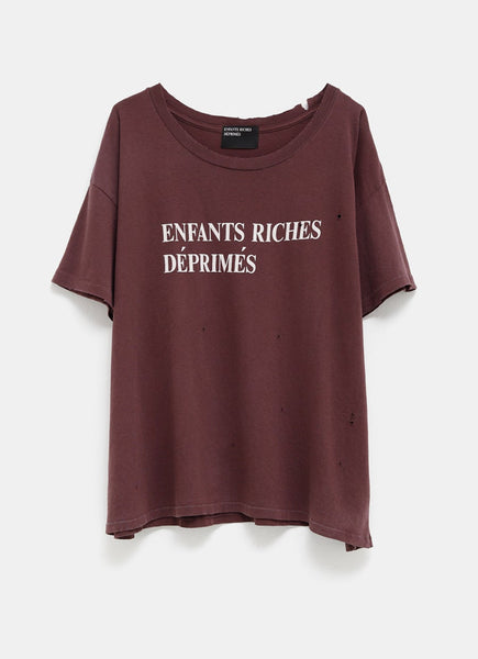 VIP【関税送料無料】希少 Enfants Riches Deprimes T-Shirt ENFANTS RICHES DEPRIMES - COMPRENDE T-SHIRT T-shirt | cherry