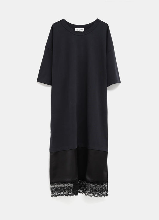 T-Shirt Dress with Lace