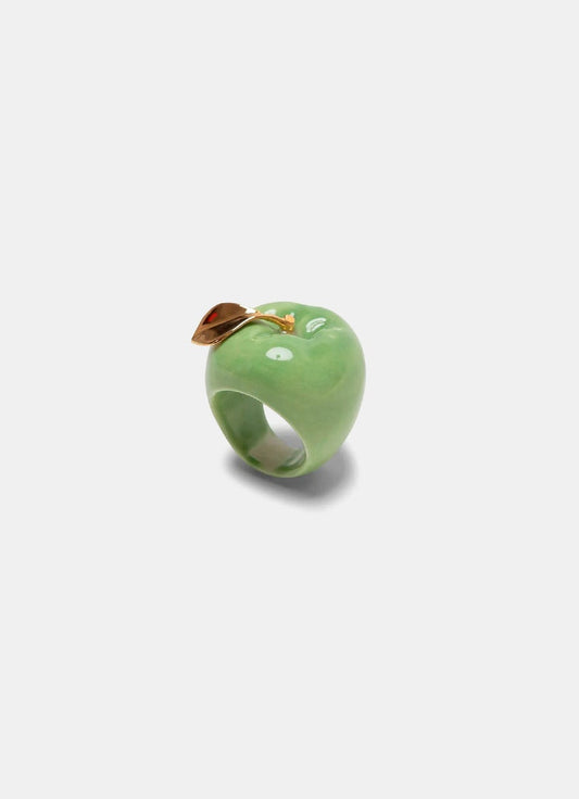 Apple Porcelain Ring