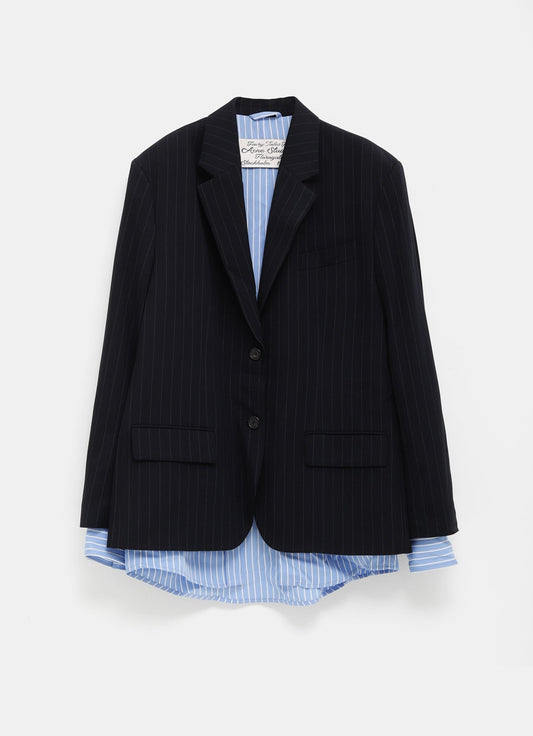 Layered Suit Jacket for Women