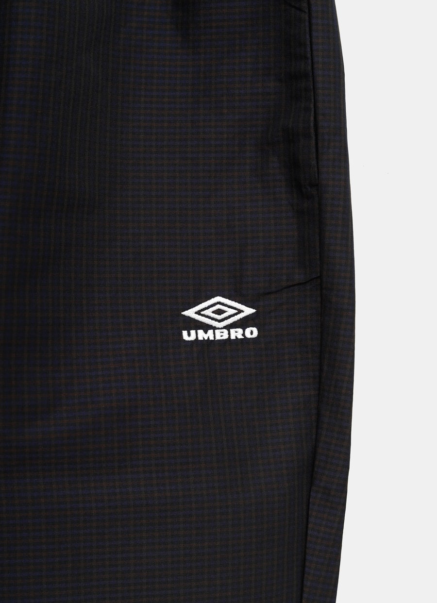 Micro Check Track Pants for Men