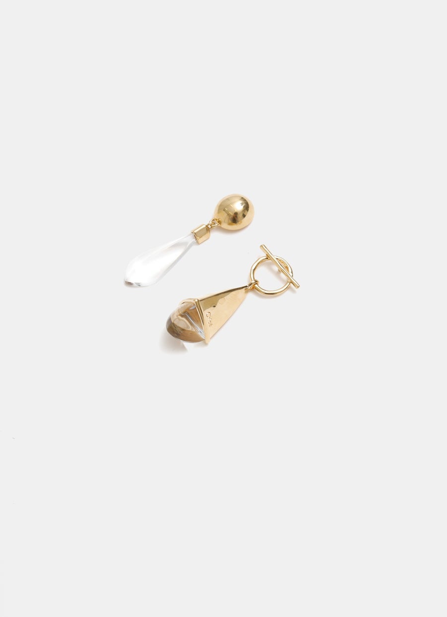 Transparent Prism Earrings