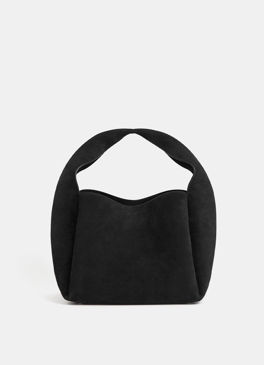 Suede Bucket Bag