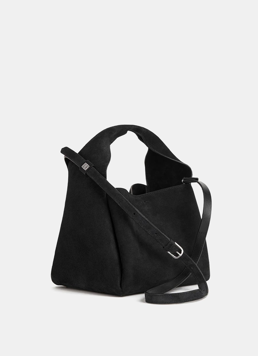 Suede Bucket Bag