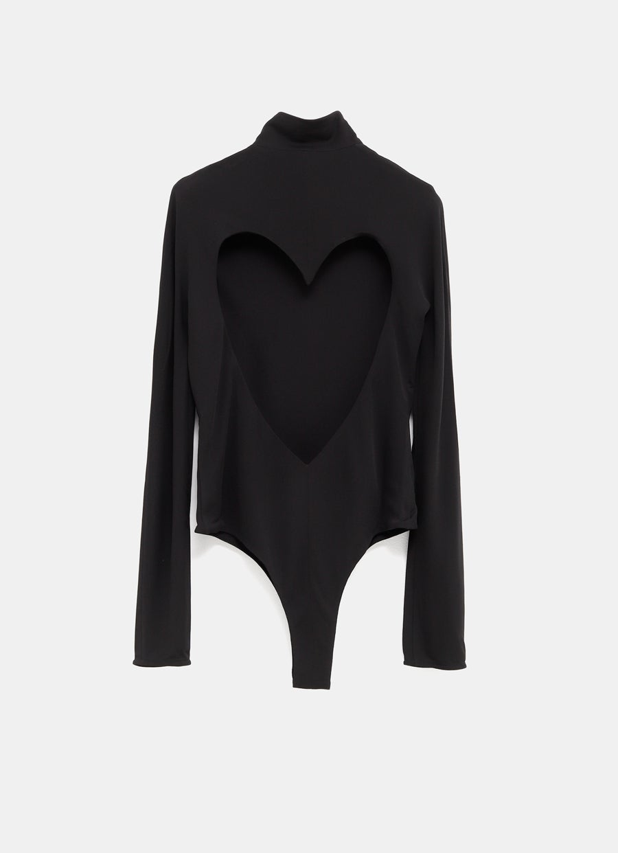 Fluid Jersey Heart Bodysuit