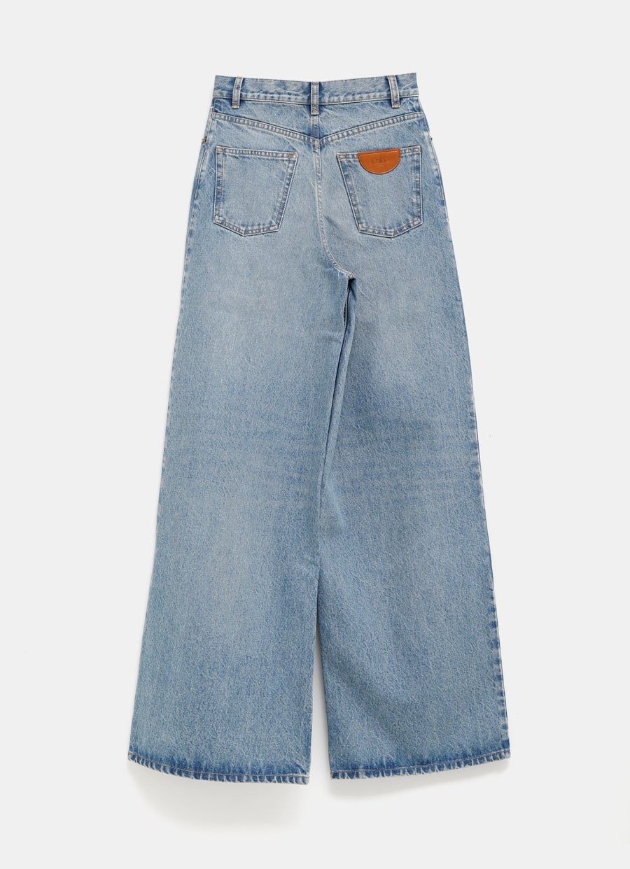 High-rise Wide Leg Jeans