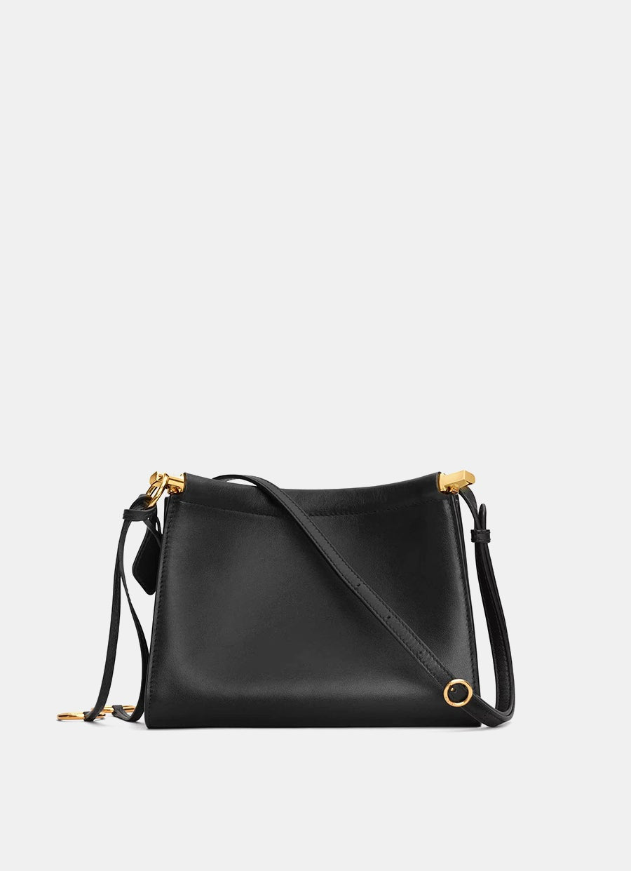Le Click Small Square Bag in Glossy Calfskin
