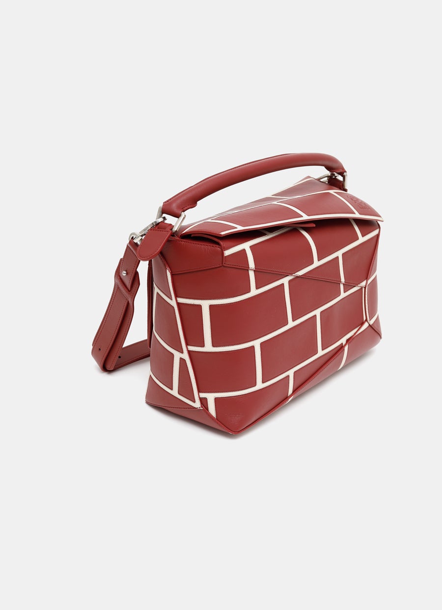 Large Puzzle Edge Bag
