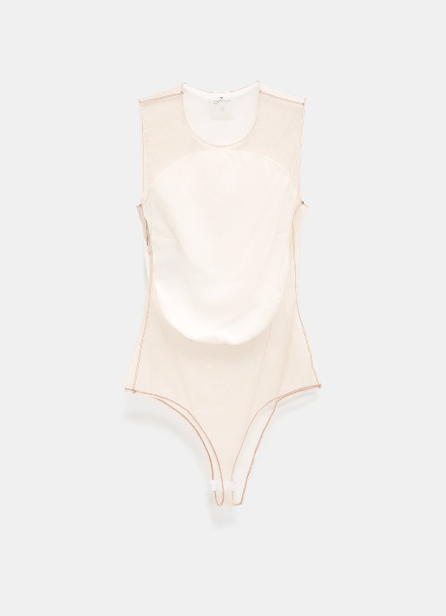Illusion Circle Lace Bodysuit