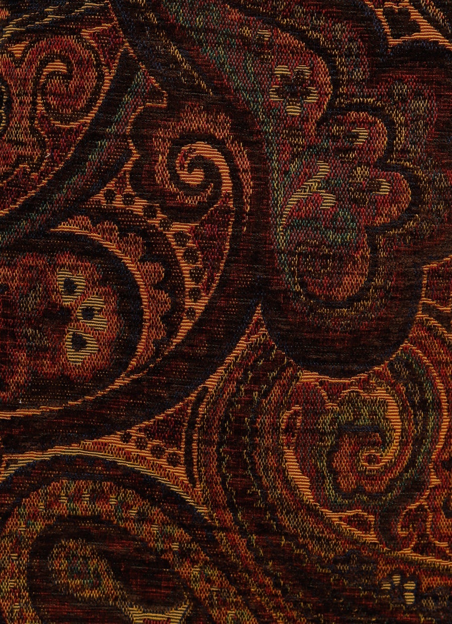 Paisley Jacquard Mini Skirt