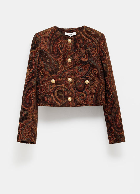 Paisley Jacquard Jacket