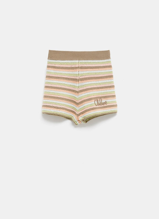 Crochet Mini Shorts