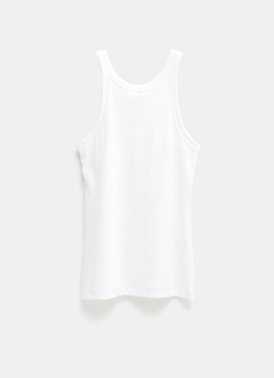 Curved Rib Tank Top