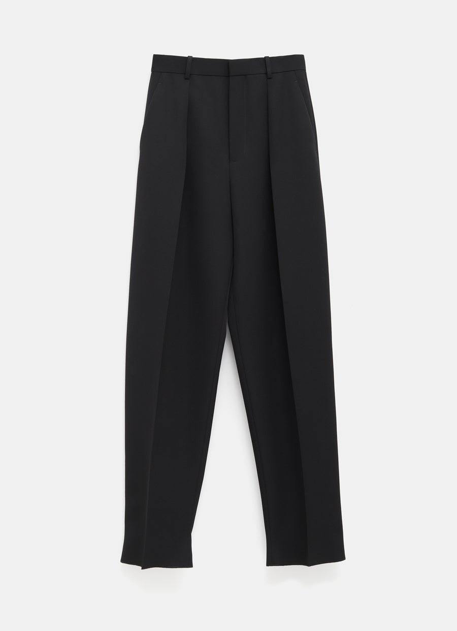 Compact Grain De Poudre Trousers