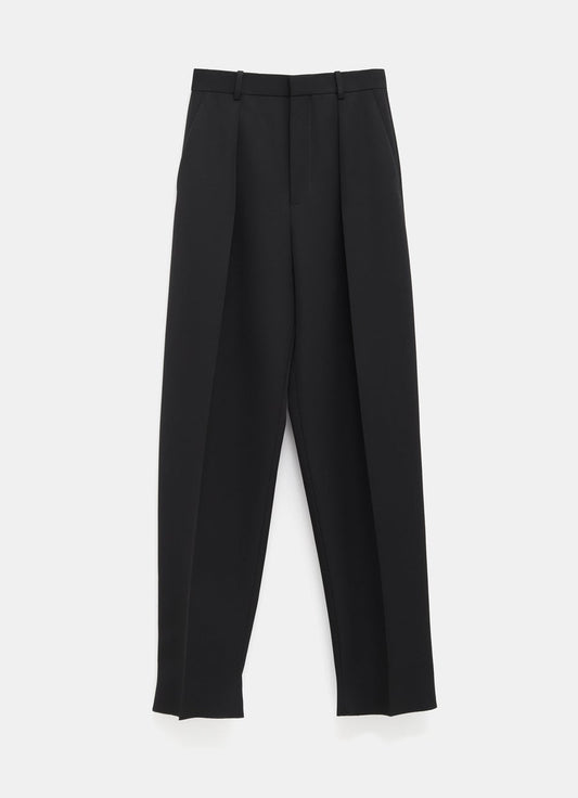 Compact Grain De Poudre Trousers