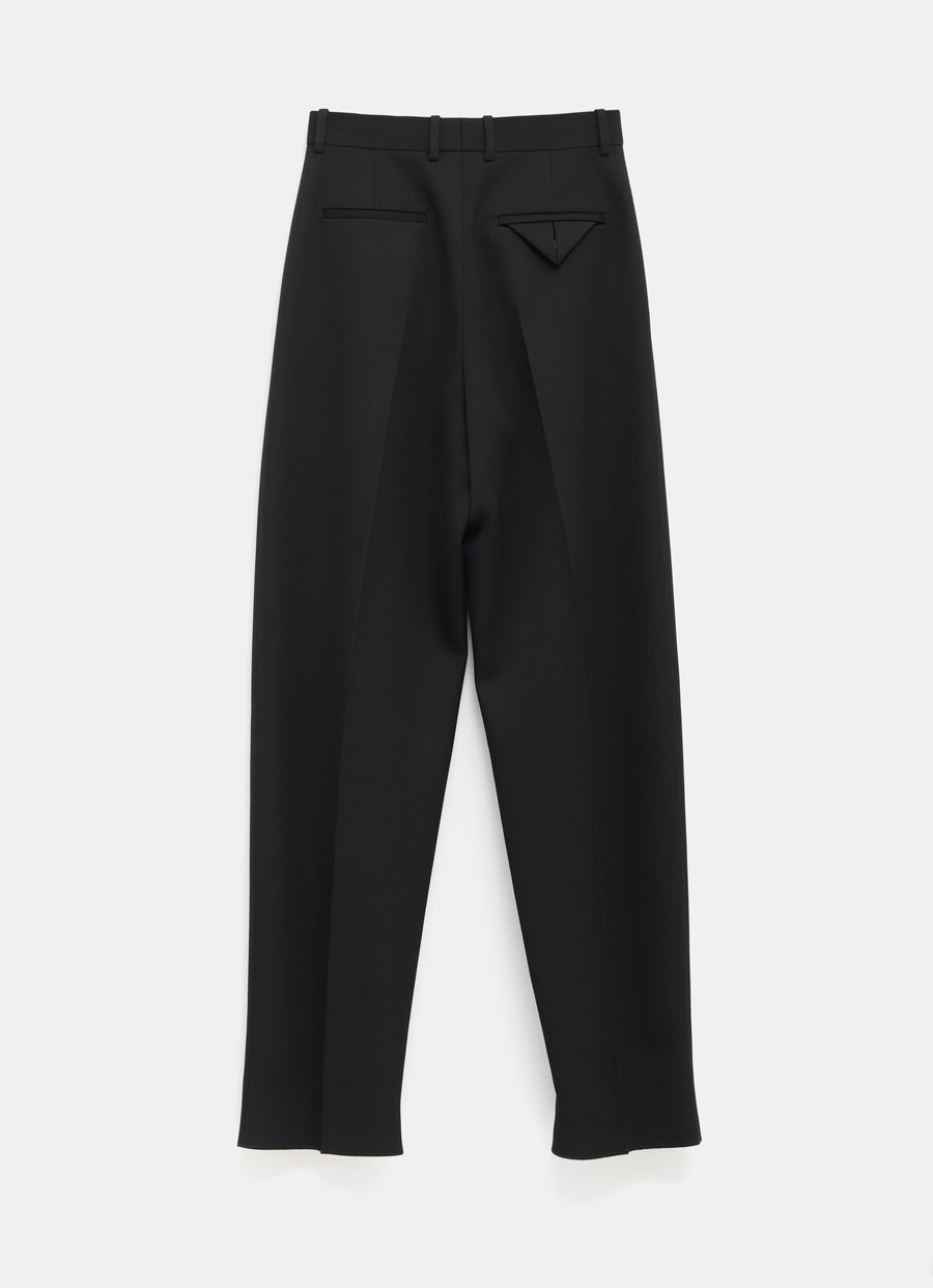 Compact Grain De Poudre Trousers