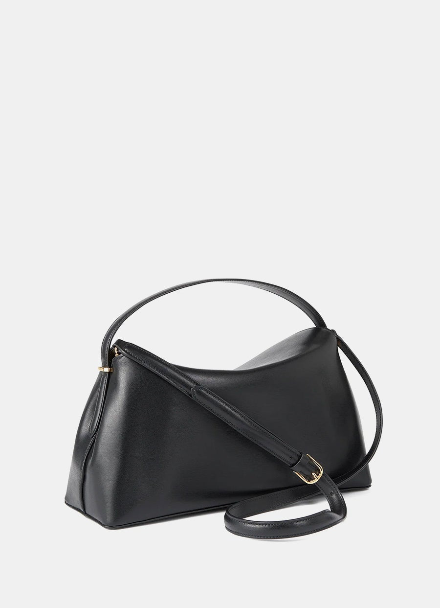 Soft Leather Top Handle Bag