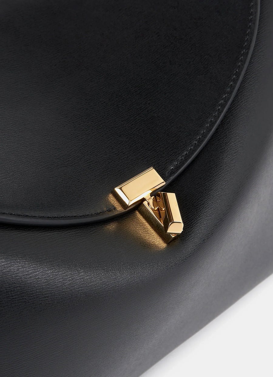 Soft Leather Top Handle Bag