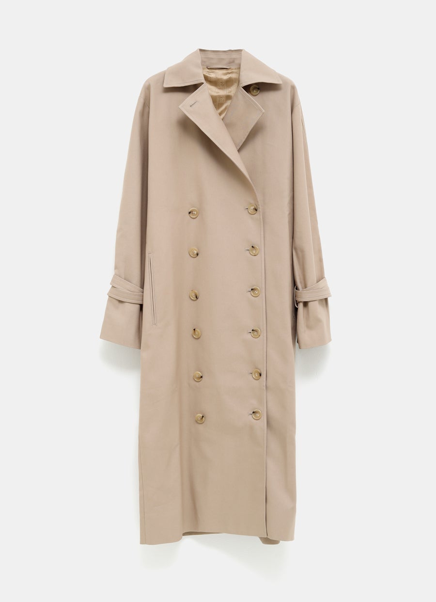 Double-Breasted Trench Coat