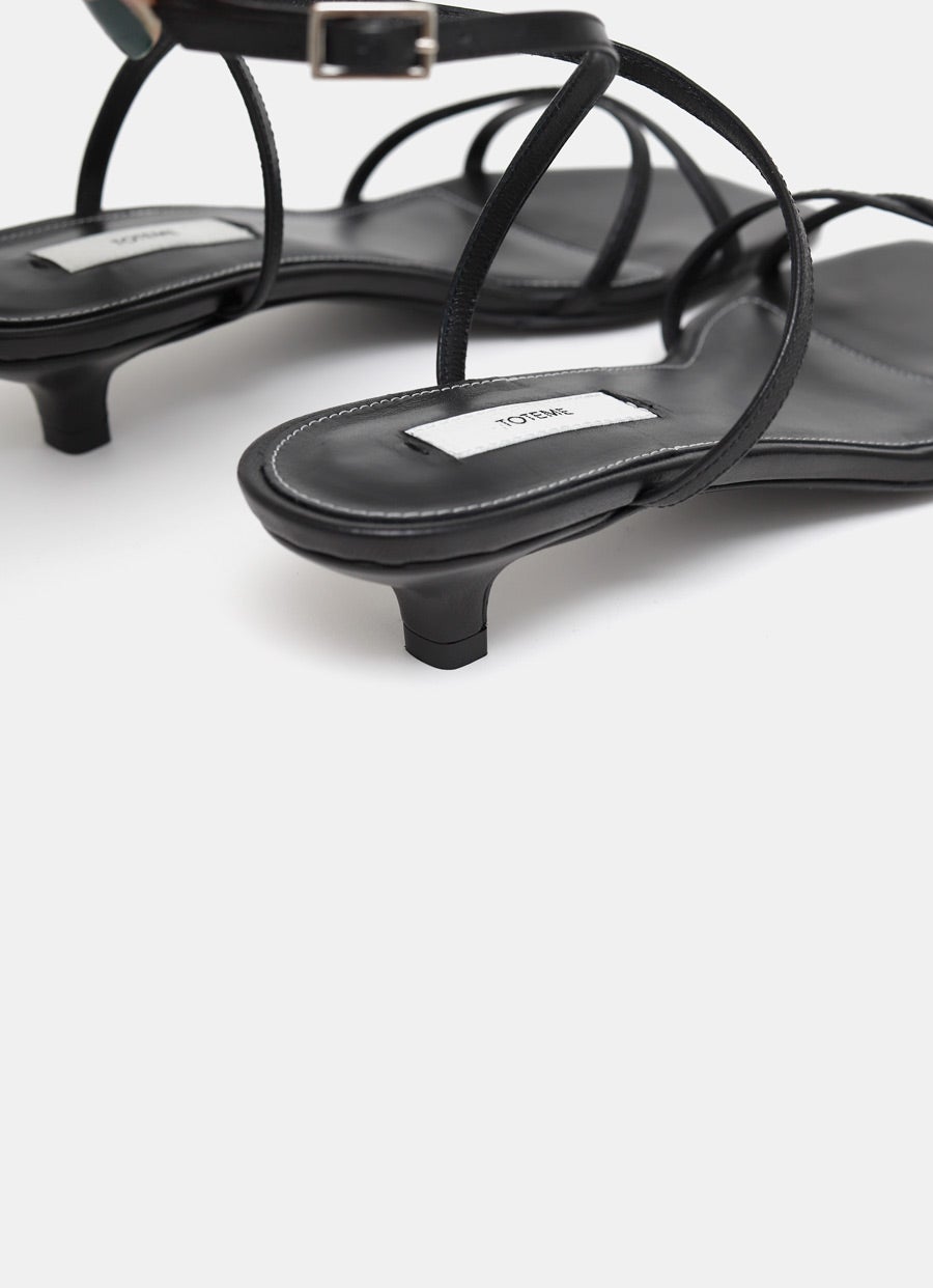 Leather Crossover Sandal