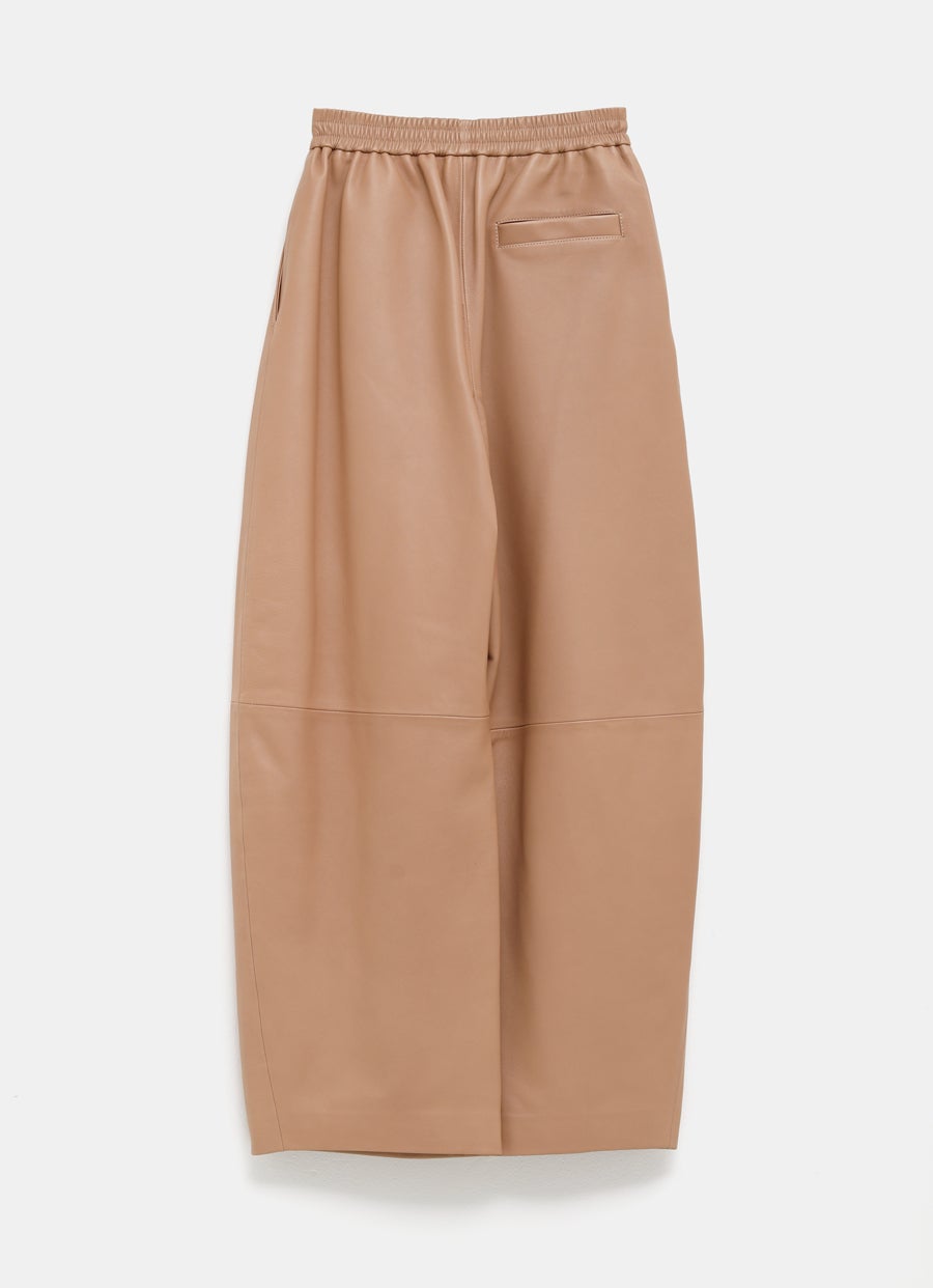 Barrel Trousers in Nappa Lambskin