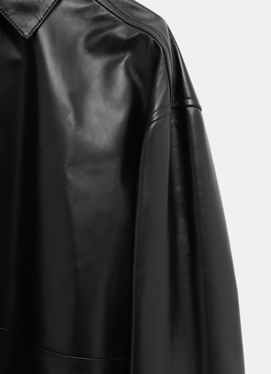 Shirt in Nappa Lambskin
