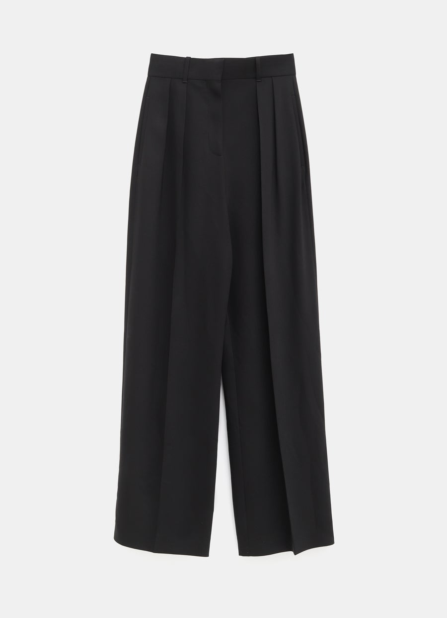Trousers in stretch viscose
