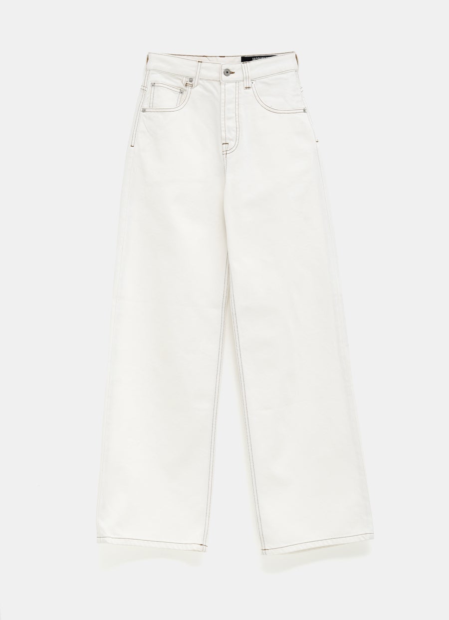The Wide De-Nîmes Denim Pants for Women