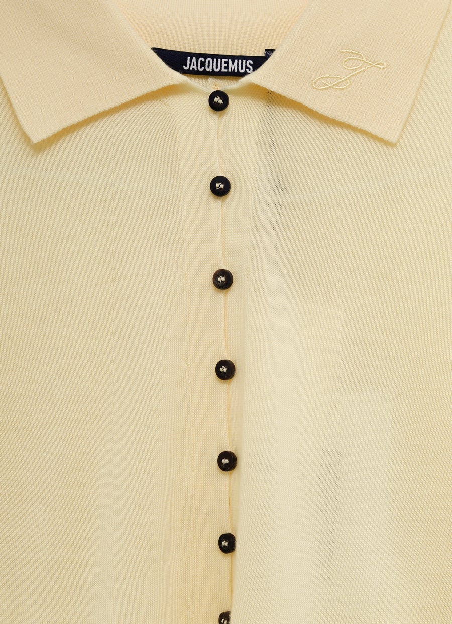 Merino Long-Sleeve Polo Shirt for Women