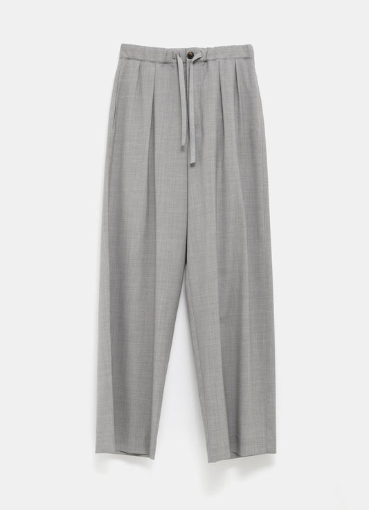 Drawstring Trousers in Wool